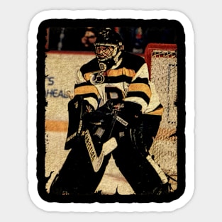 Daniel Berthiaume - Boston Bruins, 1991 Sticker